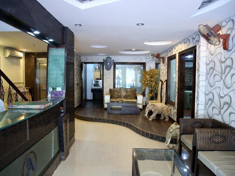 Hotel Ananda Delhi  Exteriör bild
